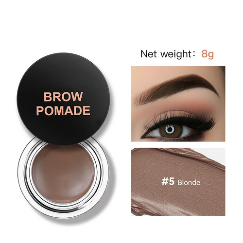 KYBROW Pomade by Kylie Jenner – Cool Brown & Medium Blonde – 4.25g Each – Waterproof & Smudge-Free